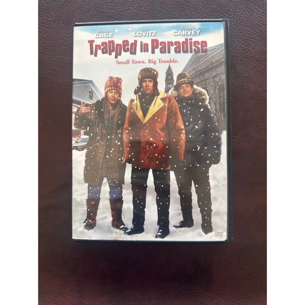 Trapped in Paradise DVD Nicolas Cage Jon Lovitz Dana Carvey 1994 Comedy Movie